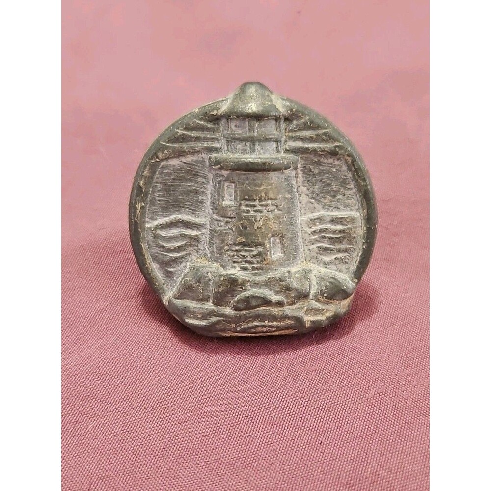 Hickory Hardware South Seas Whitewash Lighthouse 1 1/2" Cabinet Knob PA1811-WW